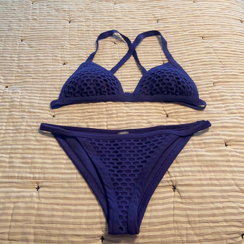 Blue Bikini Set.
